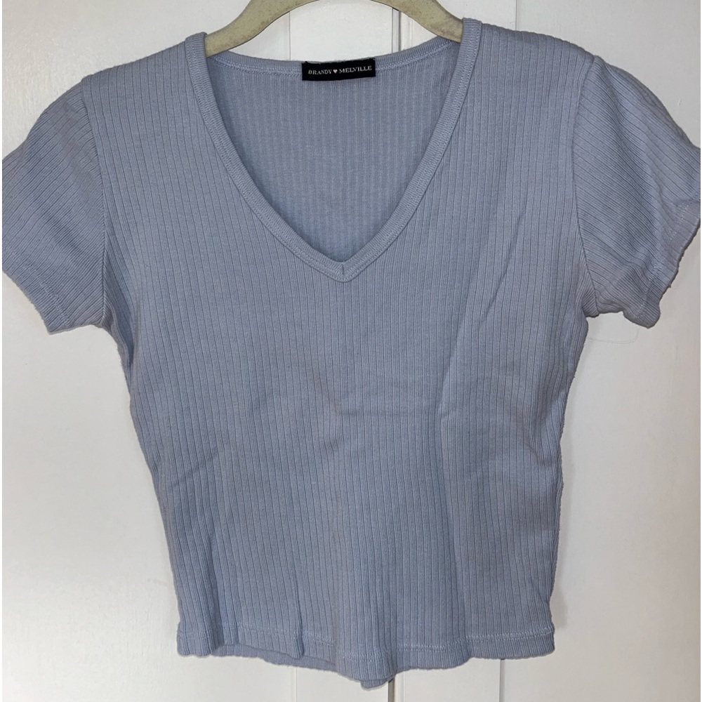 brandy melville, light blue, size small
